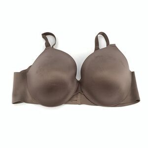 Soma Smoothing Perfect Coverage Push Up Bra Size 40D Womens Light Brown Beige